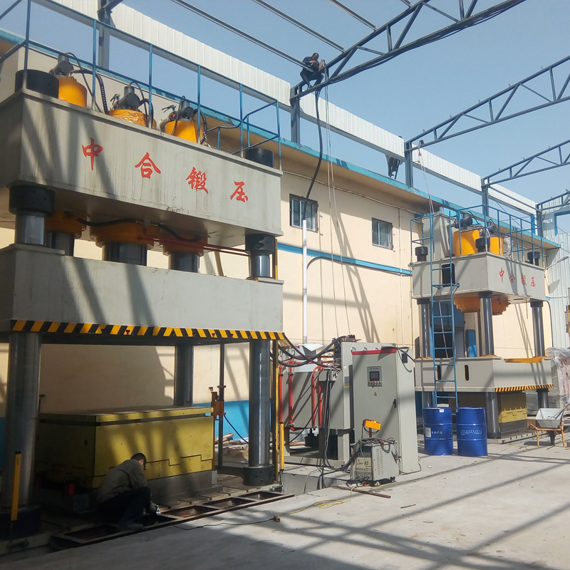玻璃鋼風機殼成型液壓機_四柱油壓機